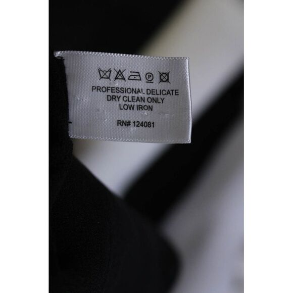 Proenza Schouler Womens Spotted V Neck Sleeveless Shift Dress Red Black Size 8 - Picture 7 of 7